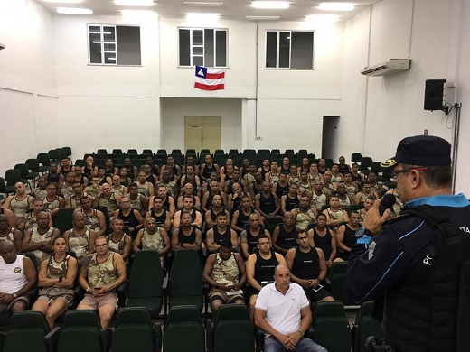 Policiais baianos foram enviados ao Ceará após acordo entre governador do Ceará e da Bahia (Foto: SSPDS | Divulgação) Policiais baianos foram enviados ao Ceará após acordo entre governador do Ceará e da Bahia (Foto: SSPDS | Divulgação)