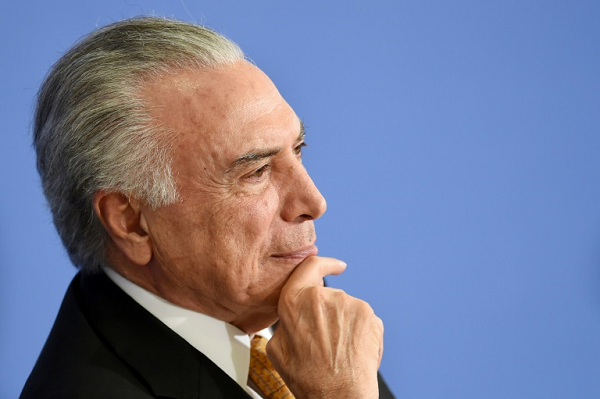 Os advogados de Temer alegam que, devido à sua condição de presidente da República, a Polícia Federal não tem competência para indiciá-lo (Foto: AFP) Os advogados de Temer alegam que, devido à sua condição de presidente da República, a Polícia Federal não tem competência para indiciá-lo (Foto: AFP)