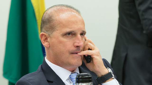 Ministro da Transição e futuro ministro da Casa Civil, Onyx Lorenzoni (DEM-RS) (Foto: Reprodução)