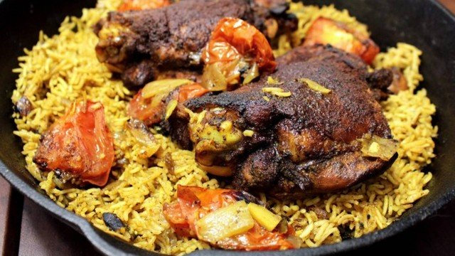 Prato de machboos, como o servido pela marroquina com carne do namorado (Foto: Reprodução)