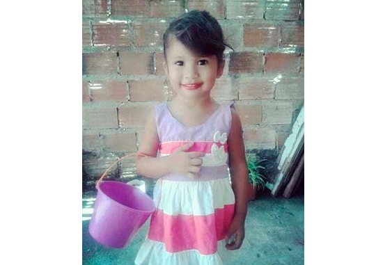 Adolescente de 14 anos confessou o estupro e morte da menina Kaylla Gabriela da Silva Correa, 3 anos (Foto: Reprodução) Adolescente de 14 anos confessou o estupro e morte da menina Kaylla Gabriela da Silva Correa, 3 anos (Foto: Reprodução)