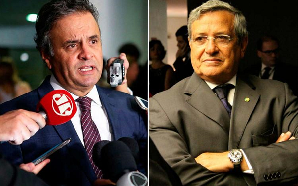 Aécio é o principal alvo da operação; PF também investiga Benito Gama (Foto: Reprodução) Aécio é o principal alvo da operação; PF também investiga Benito Gama (Foto: Reprodução)