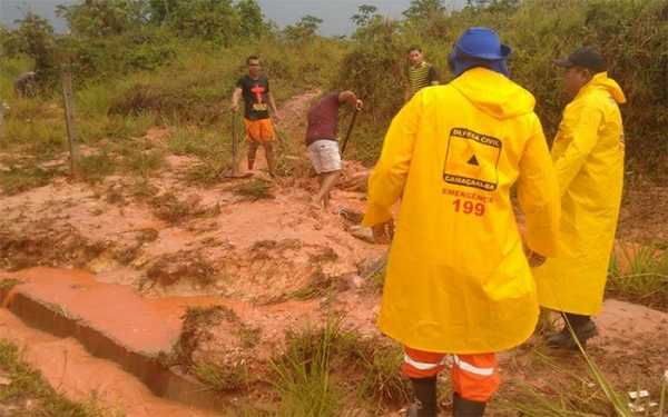 A Defesa Civil está em estado de alerta até sexta-feira (07) (Foto: Reprodução) A Defesa Civil está em estado de alerta até sexta-feira (07) (Foto: Reprodução)