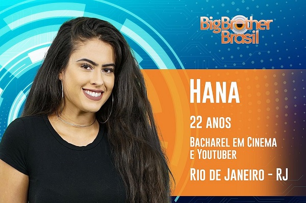 Hana, 22 anos, youtuber do Rio de Janeiro (Foto: Divulgação) Hana, 22 anos, youtuber do Rio de Janeiro (Foto: Divulgação)