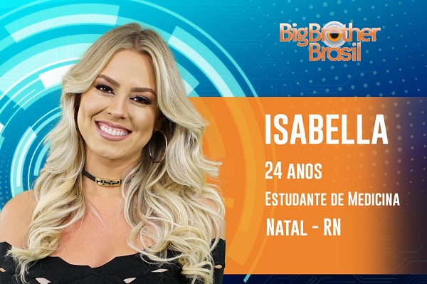 Isabella, 24 anos, estudante de Medicina, moradora de Natal, Rio Grande do Norte (Foto: Divulgação) Isabella, 24 anos, estudante de Medicina, moradora de Natal, Rio Grande do Norte (Foto: Divulgação)