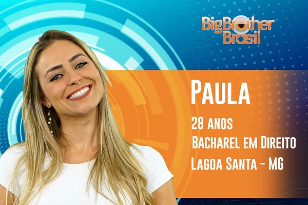 Paula, 28 anos, bacharel em Direito, mineira de Lagoa Santa (Foto: Divulgação) Paula, 28 anos, bacharel em Direito, mineira de Lagoa Santa (Foto: Divulgação)