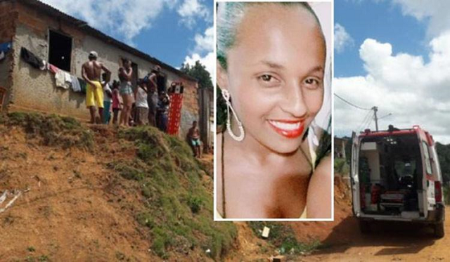 Márcia Santos, 25 anos, chegou a ser socorrida por equipes do Serviço de Atendimento Móvel de Urgência (Samu) mas não resistiu (Foto: Reprodução)