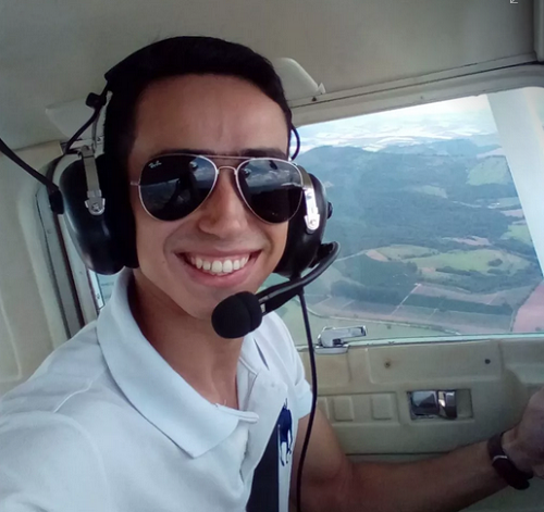 Lucas Ernesto Santos vítima da queda de avião monomotor em Belém benguí (Foto: Reprodução | Facebook)