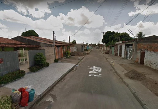 O crime aconteceu em uma rua do conjunto George Américo (Foto: Reprodução) O crime aconteceu em uma rua do conjunto George Américo (Foto: Reprodução)