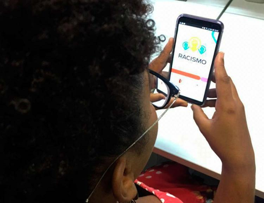 Ferramenta oferece informações para auxiliar o usuário a identificar casos de racismo (Foto: Reprodução) Ferramenta oferece informações para auxiliar o usuário a identificar casos de racismo (Foto: Reprodução)