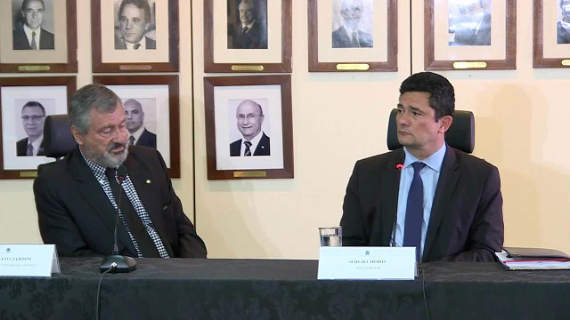 Juiz Sérgio Moro, futuro ministro da Justiça (Foto: Reprodução) Juiz Sérgio Moro, futuro ministro da Justiça (Foto: Reprodução)