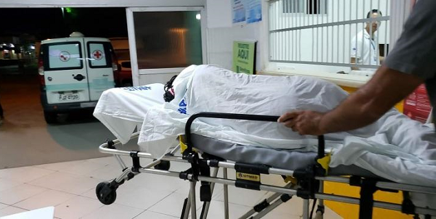 O óleo quente atingiu a jovem no rosto, pescoço e tórax e causou queimaduras de primeiro e segundo grau (Foto: Divulgação)