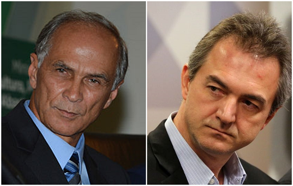 Vice-governador de Minas Gerais, Antônio Andrade e o empresário Joesley Batista presos nesta sexta-feira por agentes da Polícia Federal (Foto: Reprodução) Vice-governador de Minas Gerais, Antônio Andrade e o empresário Joesley Batista presos nesta sexta-feira por agentes da Polícia Federal (Foto: Reprodução)