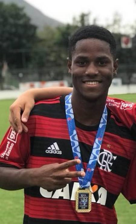 Samuel Thomas Rosa era lateral-direito do Flamengo (Foto: Reprodução) Samuel Thomas Rosa era lateral-direito do Flamengo (Foto: Reprodução)