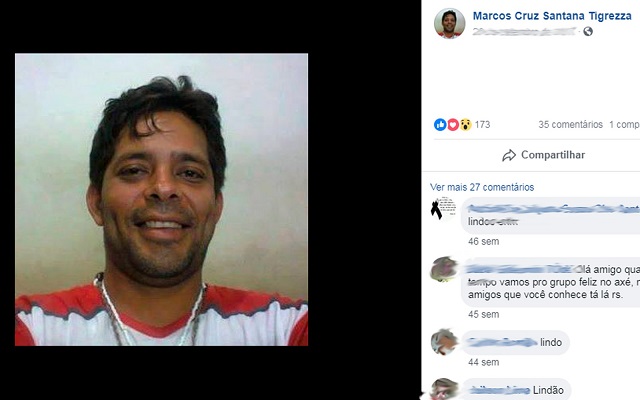 Ativista LGBT foi achado morto na madrugada deste sábado, em Itororó (Foto: Reprodução | Facebook)