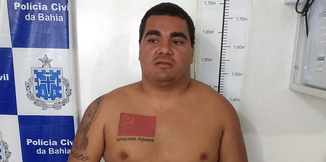 Deviano Fernandes Lima, acusado de assaltar e matar motoristas do Uber, no Rio de Janeiro (Foto: Divulgação | SSP-BA)