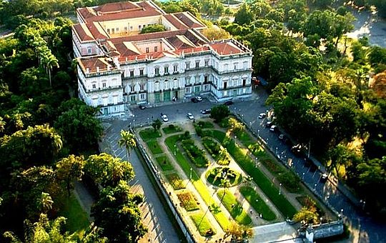 Imagem do Museu Nacional antes do incêdio (Foto: Reprodução) Imagem do Museu Nacional antes do incêdio (Foto: Reprodução)