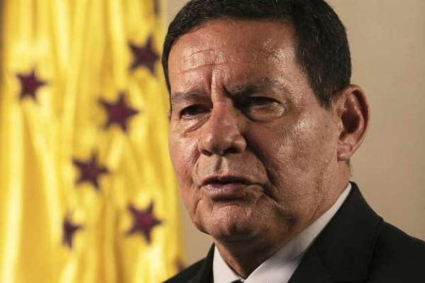 Mourão comenta riscos de guerra civil na Venezuela (Foto: Reprodução) Mourão comenta riscos de guerra civil na Venezuela (Foto: Reprodução)