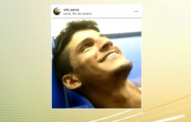 Foto de Vinícius Batista Serra nas redes sociais (Foto: Reprodução | Redes Sociais)