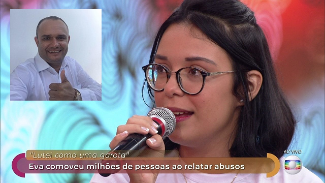 Eva Luana está sob a proteção da Justiça (Foto: Reprodução) Eva Luana está sob a proteção da Justiça (Foto: Reprodução)