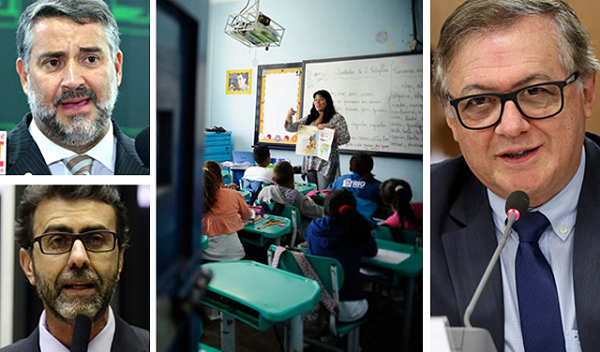Ministro da Educação, Ricardo Vélez Rodríguez, enviou e-mail nesta segunda-feira a escolas privadas e públicas de todo o País no qual determina que seja lida às crianças uma carta dele com o slogan da campanha de Jair Bolsonaro no ano passado: 'Brasil acima de tudo. Deus acima de todos.' (Foto: Reprodução | Brasil 247) Ministro da Educação, Ricardo Vélez Rodríguez, enviou e-mail nesta segunda-feira a escolas privadas e públicas de todo o País no qual determina que seja lida às crianças uma carta dele com o slogan da campanha de Jair Bolsonaro no ano passado: 'Brasil acima de tudo. Deus acima de todos.' (Foto: Reprodução | Brasil 247)