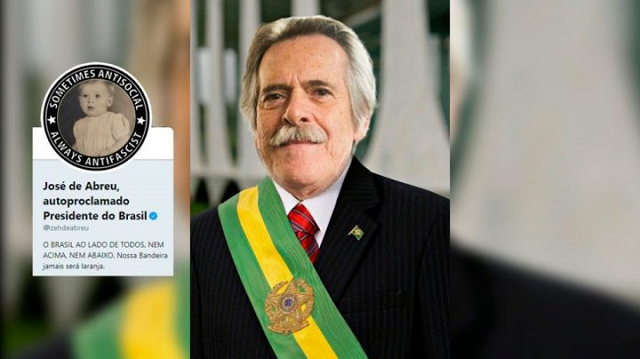 Montagem compartilhada pelo ator José de Abreu (Foto: Reprodução) Montagem compartilhada pelo ator José de Abreu (Foto: Reprodução)