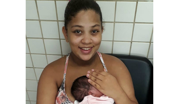 Criança foi devolvida a mãe depois de uma ligação anônima na manhã deste domingo (14) (Foto: Ana Andrade | Arquivo Pessoal) 