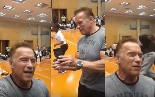 No momento da agressão, o ator e atleta estava fazendo uma transmissão ao vivo (Foto: Reprodução | Montagem) No momento da agressão, o ator e atleta estava fazendo uma transmissão ao vivo (Foto: Reprodução | Montagem)