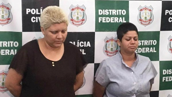 Rosana Auri da Silva Cândido, de 27 anos e a companheira dela, Kacyla Priscyla Santiago Damasceno Pessoa (Foto: Reprodução) Rosana Auri da Silva Cândido, de 27 anos e a companheira dela, Kacyla Priscyla Santiago Damasceno Pessoa (Foto: Reprodução)