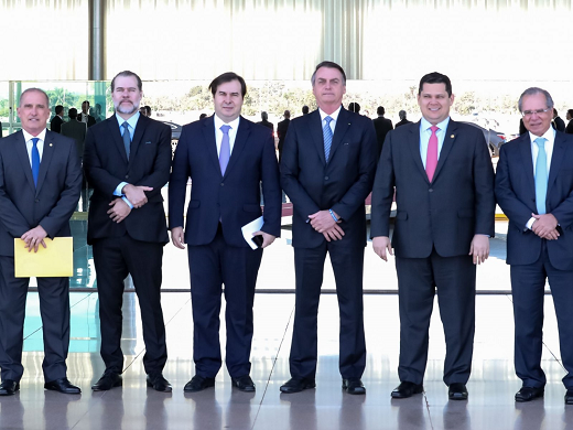A declaração foi dada pelo presidente em evento, em Brasília, pelo lançamento da Frente Parlamentar da Marinha Mercante (Foto: Reprodução) A declaração foi dada pelo presidente em evento, em Brasília, pelo lançamento da Frente Parlamentar da Marinha Mercante (Foto: Reprodução)