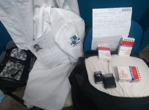 Felipe Brandão foi preso em flagrante dentro do Hospital Valdir Cavalcante Medrado (Foto: Reprodução)