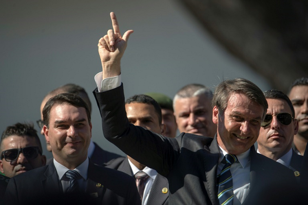 O presidente Jair Bolsonaro durante a comemoração dos 130 anos do colégio militar do Rio de Janeiro (Foto: AFP | Arquivos) O presidente Jair Bolsonaro durante a comemoração dos 130 anos do colégio militar do Rio de Janeiro (Foto: AFP | Arquivos)