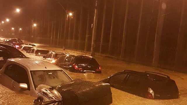 O estágio de atenção é o segundo em uma escala de três e prevê chuva moderada, ocasionalmente forte/muito forte (Foto: Reprodução) O estágio de atenção é o segundo em uma escala de três e prevê chuva moderada, ocasionalmente forte/muito forte (Foto: Reprodução)