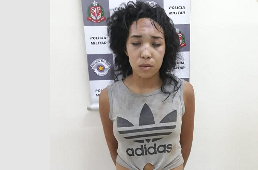 Jovem foi presa suspeita de matar o irmão de 5 anos em São Roque (Foto: Divulgação)