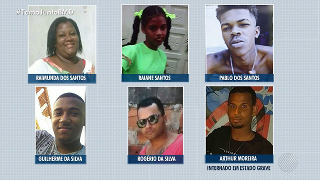 Chacina termina com 6 mortos em Lauro de Freitas; fim de semana teve um total de 24 mortes (Foto: Reprodução) Chacina termina com 6 mortos em Lauro de Freitas; fim de semana teve um total de 24 mortes (Foto: Reprodução)