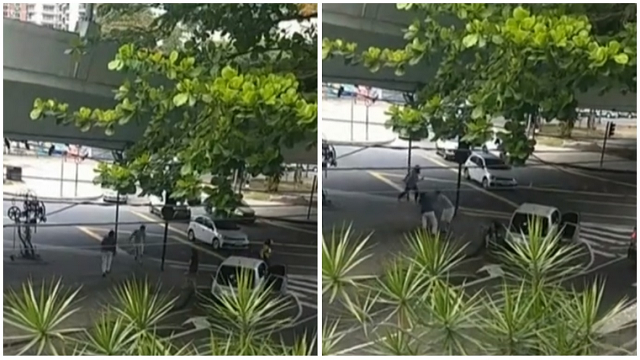 Morador de rua esfaqueou pelo menos três pessoas; duas morreram no local (Foto: Reprodução) Morador de rua esfaqueou pelo menos três pessoas; duas morreram no local (Foto: Reprodução)