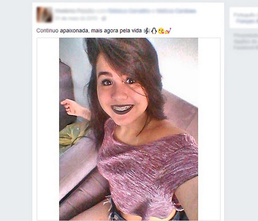Adolescente foi morta a tiros no bairro de Itapuã em 2017 (Foto: Reprodução | Facebook) Adolescente foi morta a tiros no bairro de Itapuã em 2017 (Foto: Reprodução | Facebook)