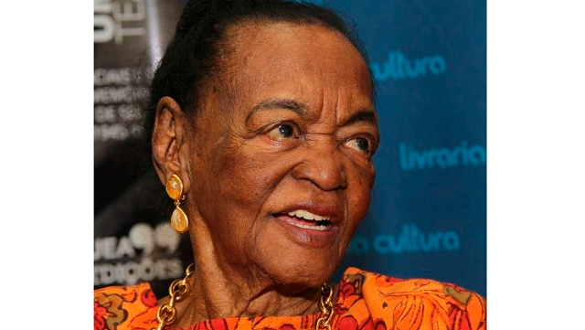 Atriz Ruth de Souza morreu aos 98 anos, no Hospital Copa D’Or, em Copacabana, zona sul do Rio de Janeiro, onde estava internada para tratar de uma pneumonia (Foto: Reprodução)