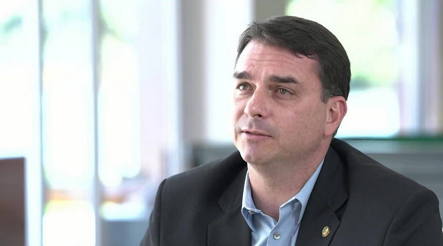 Senador Flávio Bolsonaro (PSL-RJ) (Foto: Reprodução) Senador Flávio Bolsonaro (PSL-RJ) (Foto: Reprodução)