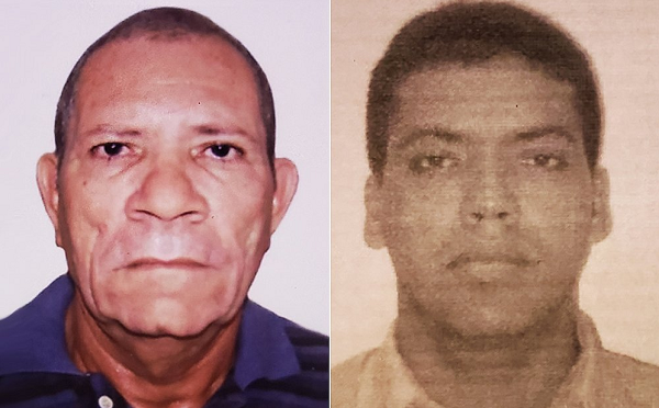 O PM da reserva Orlando Carvalho da Silva, pai de Gilmar, e o Anthony Adrian dos Santos Gomes são procurados (Foto: Evandro Veiga | CORREIO)
