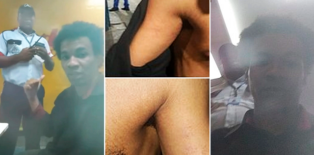 Estudante universitário Vinicius Vieira foi agredido por pelo menos três vigilantes da Rodoviária de Salvador (Foto: Reprodução) Estudante universitário Vinicius Vieira foi agredido por pelo menos três vigilantes da Rodoviária de Salvador (Foto: Reprodução)