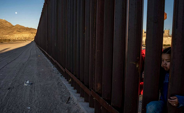 O muro fronteiriço é uma das mais importantes promessas de campanha de Trump (Foto: Reprodução)