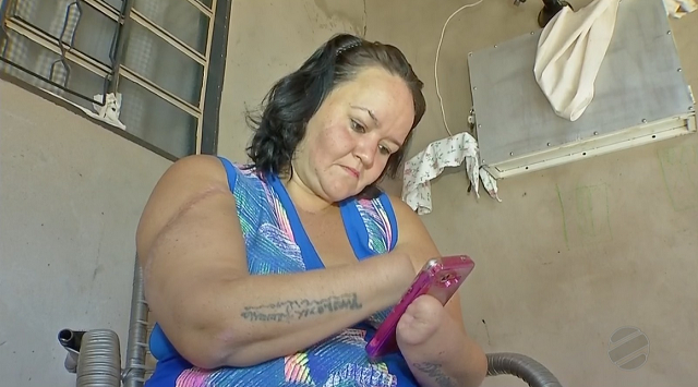 A família de Geisiane teve as mãos amputadas pelo ex-marido (Foto: TVCA | Reprodução) A família de Geisiane teve as mãos amputadas pelo ex-marido (Foto: TVCA | Reprodução)