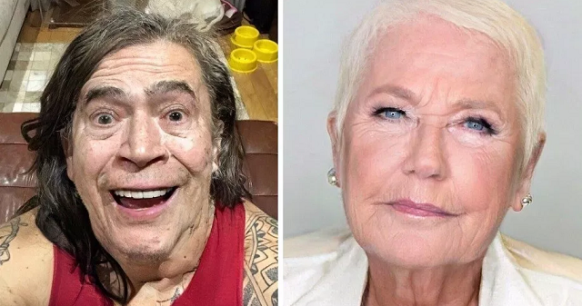 Whindersson Nunes e Xuxa entraram na brincadeira do FaceApp (Foto: Reprodução) Whindersson Nunes e Xuxa entraram na brincadeira do FaceApp (Foto: Reprodução)