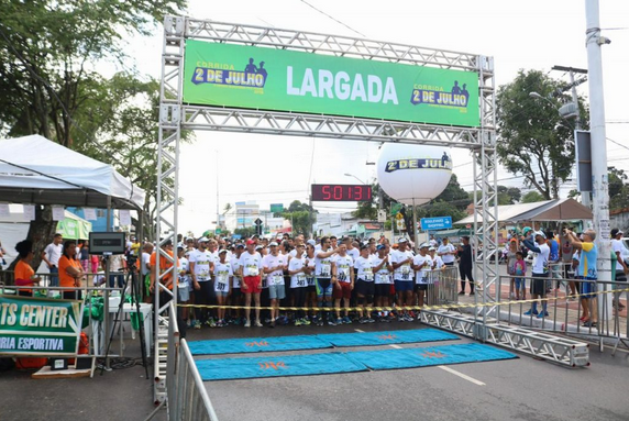 Corrida 2 de Julho marca Dia da Independência da Bahia (Foto: Jean Matos) Corrida 2 de Julho marca Dia da Independência da Bahia (Foto: Jean Matos)