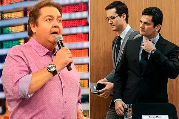 Mensagens mostram 'dica' de Faustão à força-tarefa (Foto: Reprodução | VEJA) Mensagens mostram 'dica' de Faustão à força-tarefa (Foto: Reprodução | VEJA)