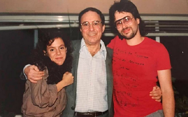 Bebel, João Gilberto e João Marcelo (Foto: Arquivo Pessoal | João Marcelo)