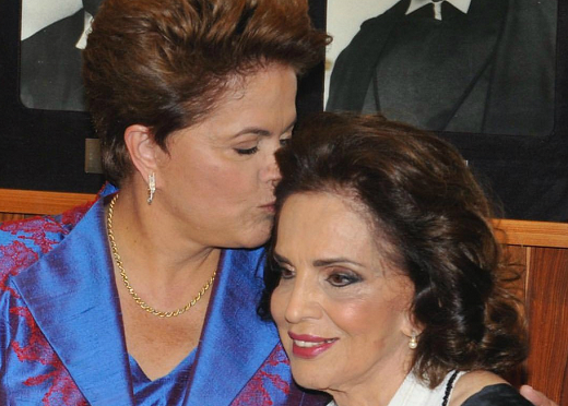 Dilma Rousseff e Dilma Jane (Foto: Reprodução) Dilma Rousseff e Dilma Jane (Foto: Reprodução)