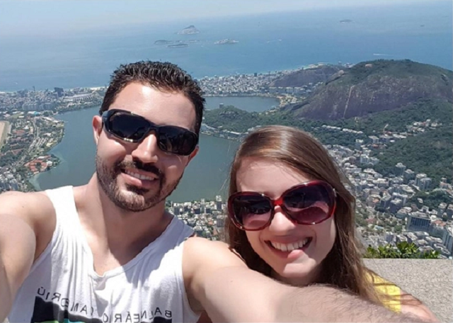 Gabriel e Raquel são casados e moravam no imóvel (Foto: Reprodução | Redes Sociais) Gabriel e Raquel são casados e moravam no imóvel (Foto: Reprodução | Redes Sociais)
