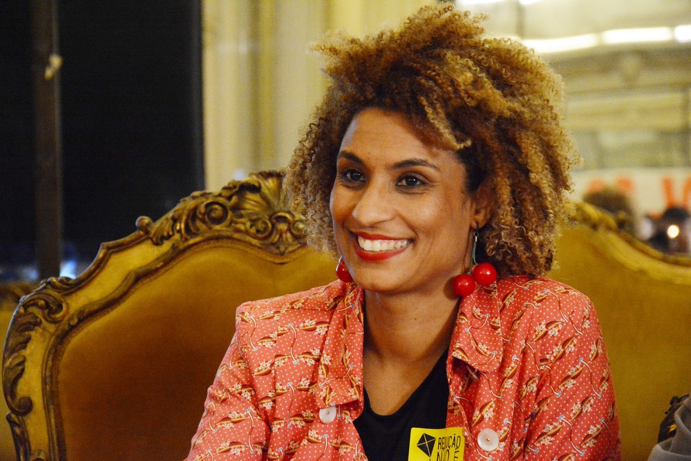 Marielle Franco, vereadora do PSOL, em foto de outubro de 2017 em debate na Câmara (Foto: Mário Vasconcellos/Câmara do Rio) Marielle Franco, vereadora do PSOL, em foto de outubro de 2017 em debate na Câmara (Foto: Mário Vasconcellos/Câmara do Rio)